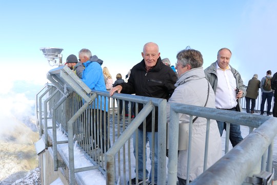 Bild von Mit dem SRF Meteo-Team auf dem Säntis