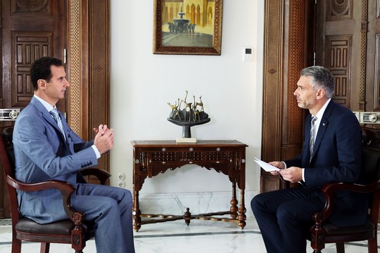 Bild von  «Rundschau» Spezialausgabe: Exklusives Interview mit dem syrischen Präsidenten Assad
