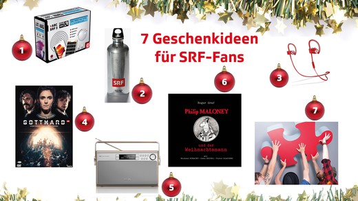 Bild von 7 Geschenkideen für SRF-Fans