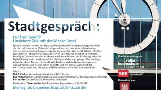 Bild von «Stadtgespräch» - Der Glanz ist verblasst: Unsichere Zukunft der Messe Basel