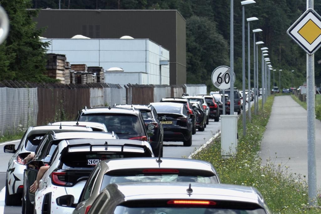 Autos im Stau