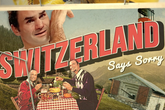 Bild von «Switzerland says sorry!»: Neues Format von Patrick Karpiczenko für SWI swissinfo.ch