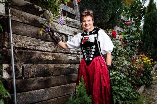 Bild von «SRF bi de Lüt – Landfrauenküche»: Brigitte Wegmüller aus Bigenthal BE