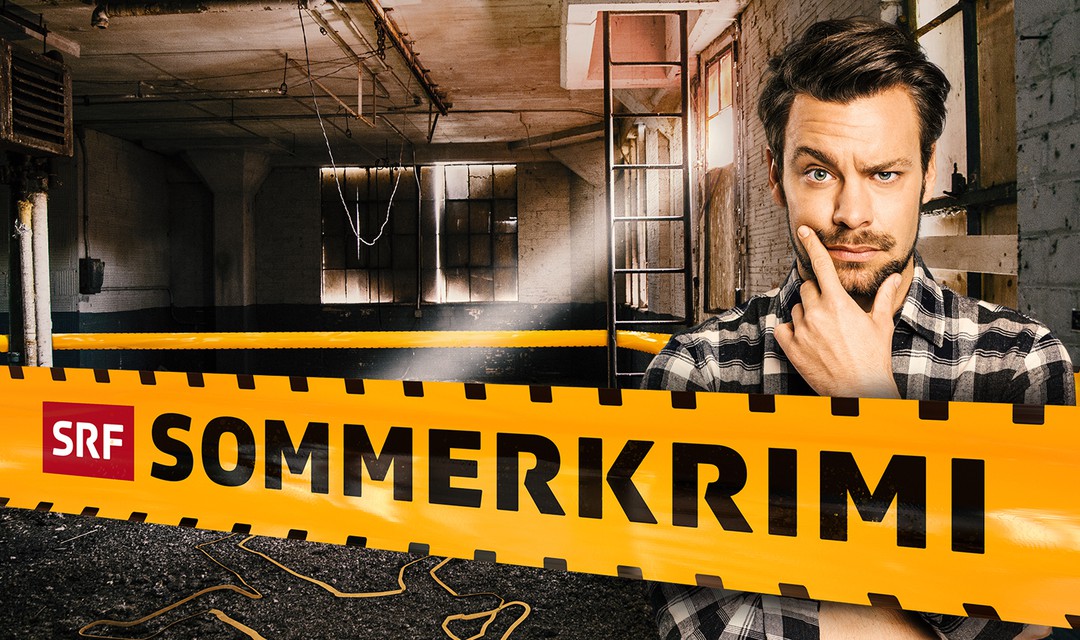 SRF Keyvisual Sommerkrimi mit Michel Birri