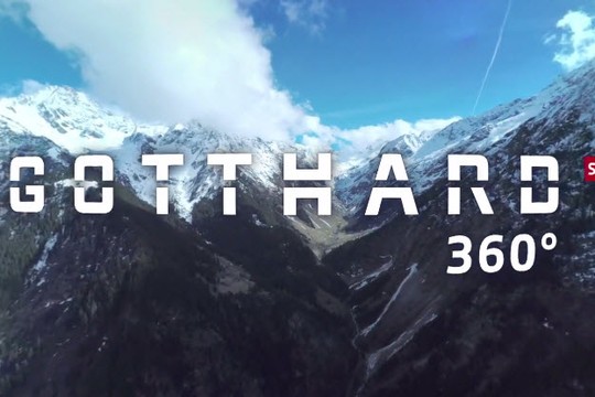 Bild von Gotthard-Eröffnung: 360°-Dokumentation – Auf dem Sofa durch den Gotthard 