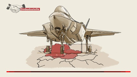 Bild von Darstellung Beschaffungsverfahren der Kampfjets beanstandet