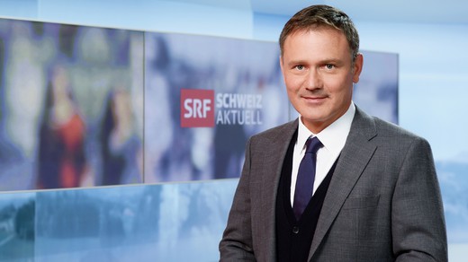 Bild von «Schweiz aktuell»: Moderator Oliver Bono wechselt zu «10vor10» hinter die Kamera