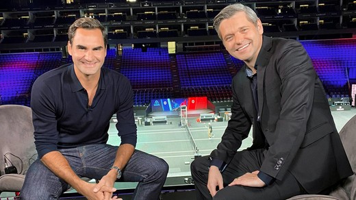 Bild von «Gredig direkt» mit Roger Federer