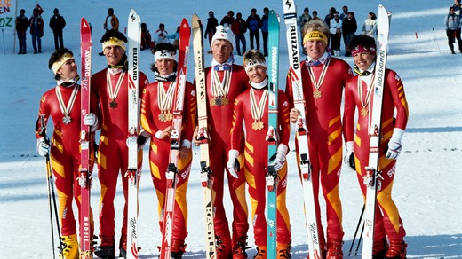 Bild von «DOK»: Skistars im Goldrausch – Der Triumph von Crans-Montana