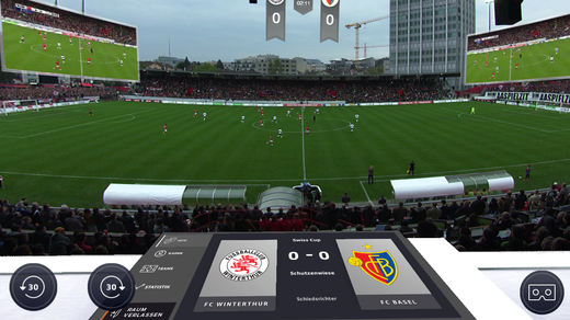 Bild von Virtueller Logenplatz beim Schweizer Cupfinal