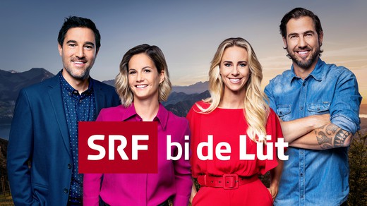 Bild von Die neuen Moderatorinnen und Moderatoren bei «SRF bi de Lüt»