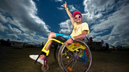 Bild von Downhill und Quadriway Challenges zum Auftakt der Paralympics