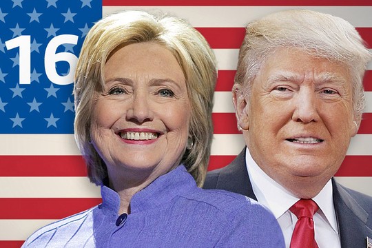 Bild von TV-Berichterstattung über die US-Vorwahlen