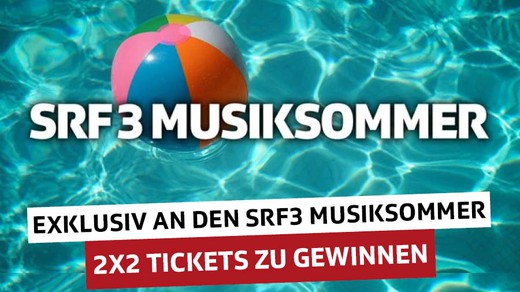 Bild von 2x2 Tickets zu gewinnen: Sei live dabei am «SRF 3 Musiksommer» in Zug