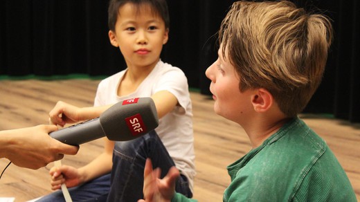 Bild von SRF Kids: Reporterinnen- und Reporter-Kurse für Kinder wieder vor Ort in Zürich