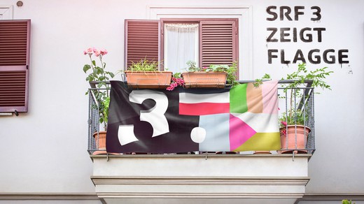 Bild von «SRF 3 zeigt Flagge» mit Mona Vetsch und Tom Gisler