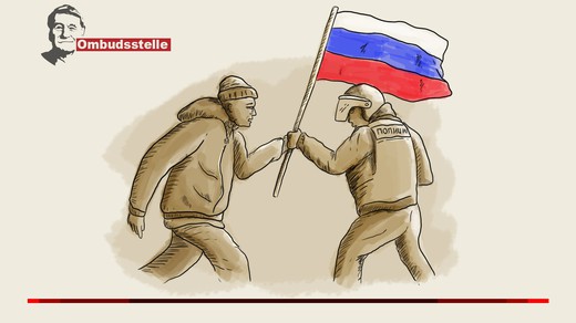 Bild von «Tagesschau» über Demonstration in Moskau beanstandet