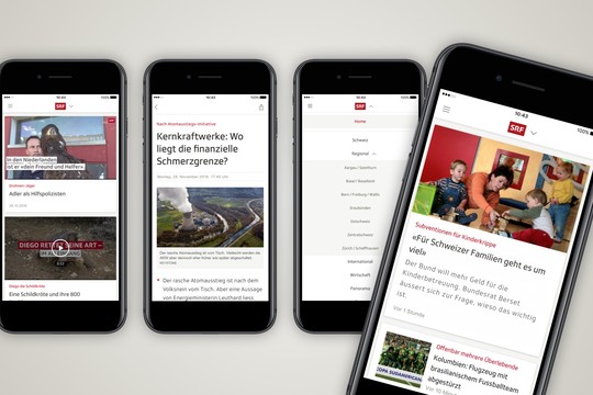 Bild von Umfassendes Update für die SRF App