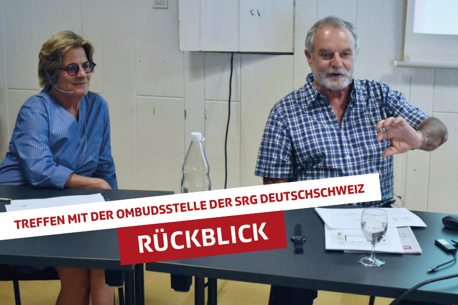 «Für Krawattenfarbe Nicht Zuständig»: Die SRG-Ombudsstelle Zu Gast Bei ...